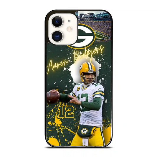 Aaron Rodgers Nfl Football iPhone 12 Case