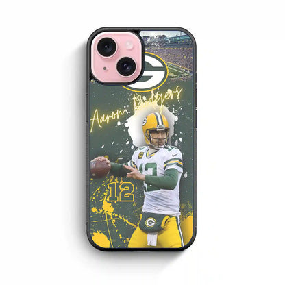 Aaron Rodgers Nfl Football iPhone 15 Case