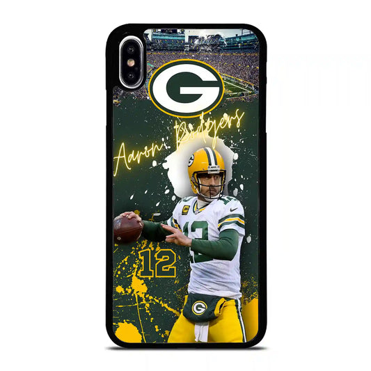 Aaron Rodgers Nfl Football iPhone XS Max Case