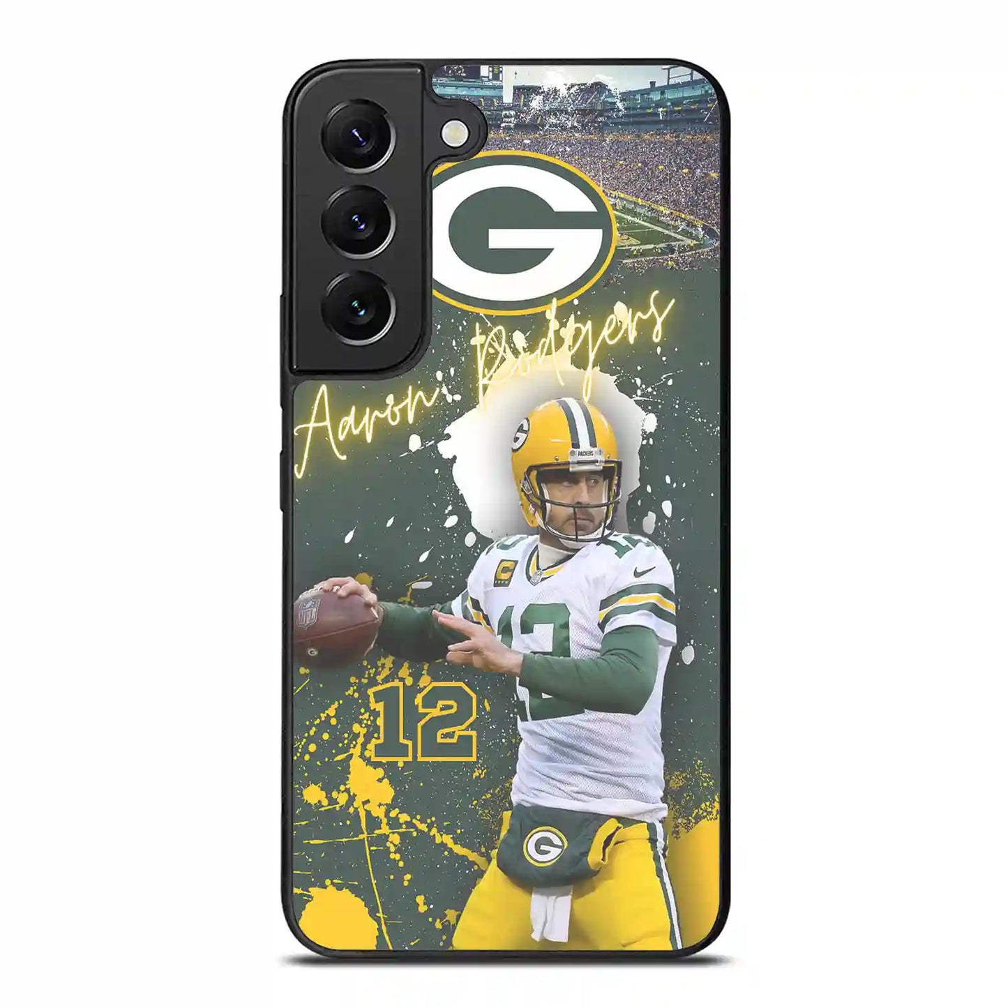 Aaron Rodgers Nfl Football Samsung Galaxy S22 Plus Case