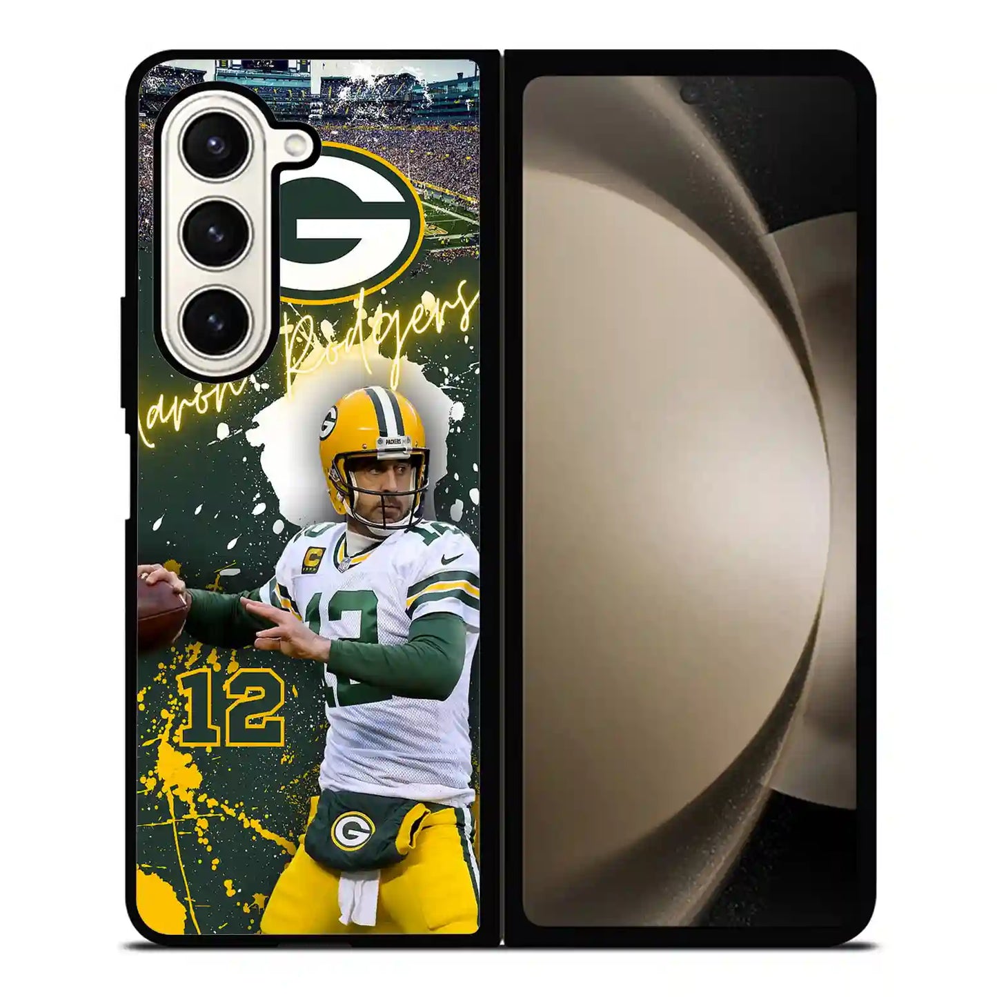 Aaron Rodgers Nfl Football Samsung Z6 Fold Case