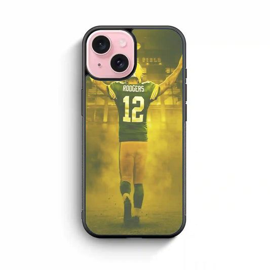 Aaron Rodgers Parkers iPhone 15 Case