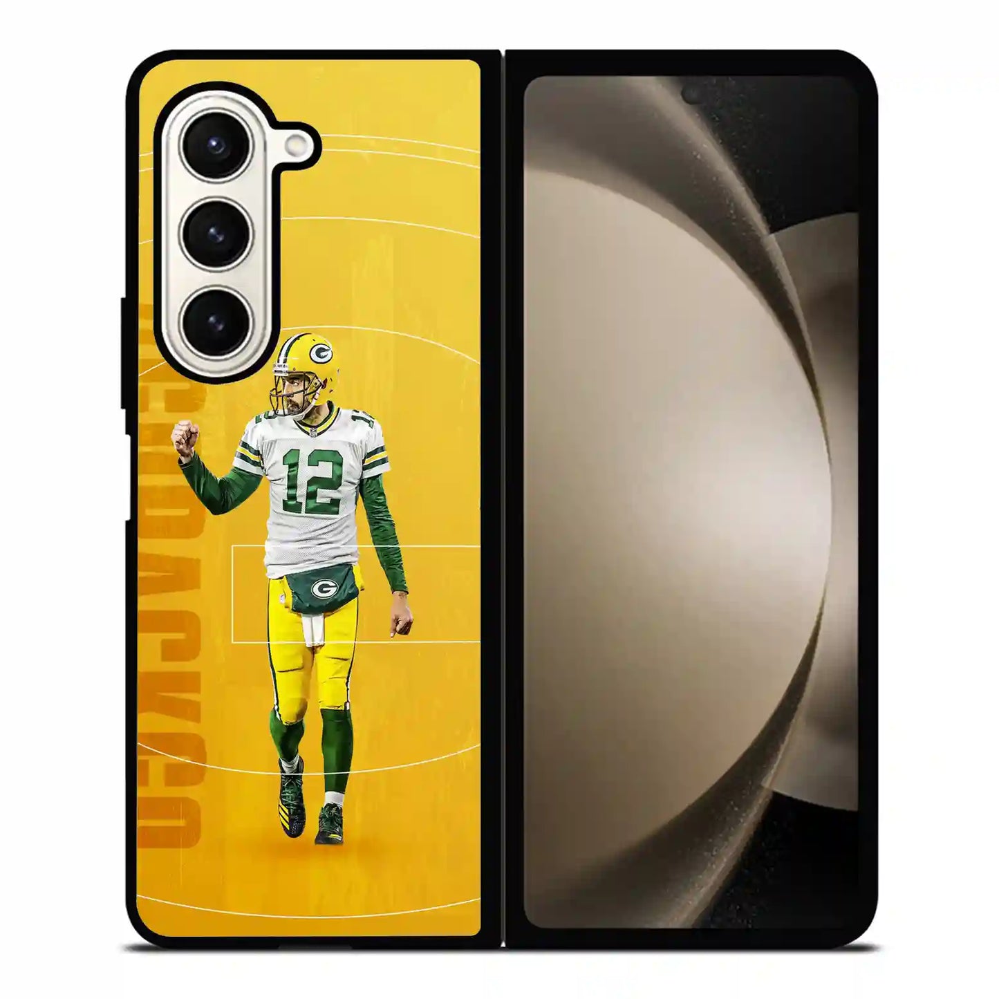 Aaron Rodgers Parkers Nfl Samsung Z6 Fold Case