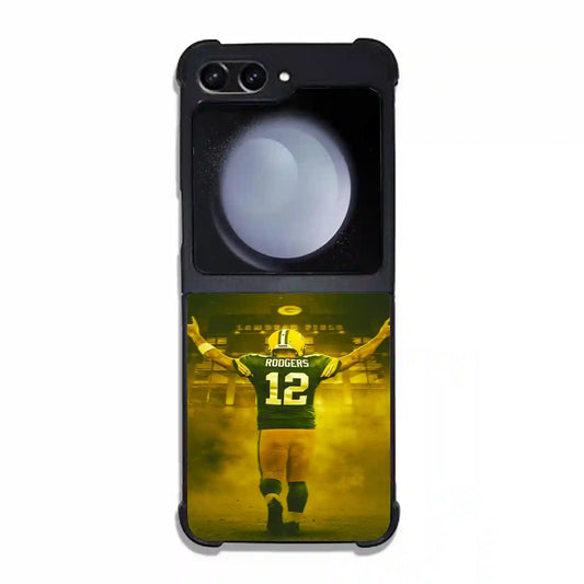 Aaron Rodgers Parkers Samsung Z6 Flip Case