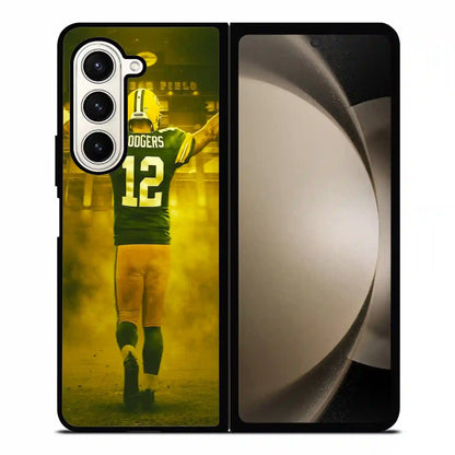 Aaron Rodgers Parkers Samsung Z6 Fold Case