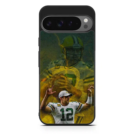 Aaron Rodgers Retro Google Pixel 9 Pro XL Case