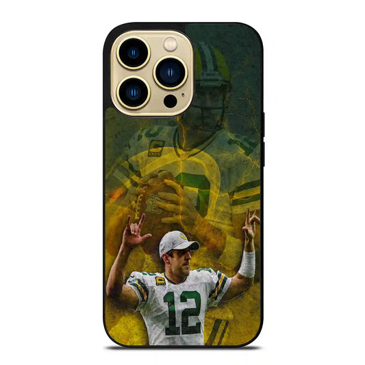 Aaron Rodgers Retro iPhone 14 Pro Max Case