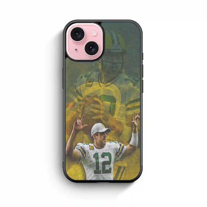 Aaron Rodgers Retro iPhone 15 Case