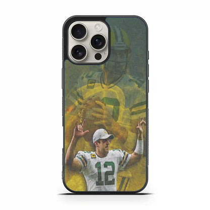 Aaron Rodgers Retro iPhone 16 Pro Case