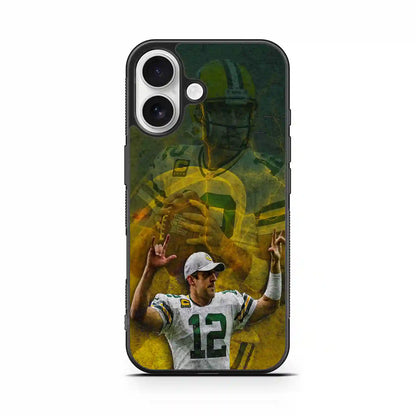 Aaron Rodgers Retro iPhone 16 Case