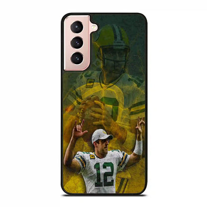 Aaron Rodgers Retro Samsung Galaxy S21 Case