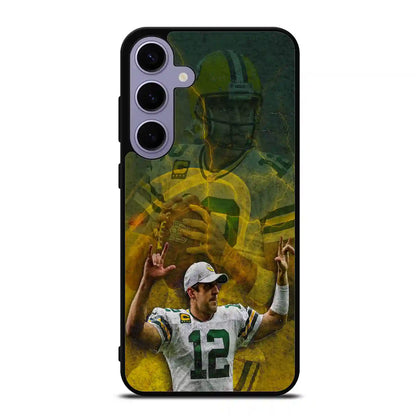 Aaron Rodgers Retro Samsung Galaxy S24 Plus Case