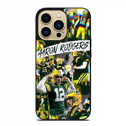 Aaron Rodgers Vintage iPhone 14 Pro Max Case