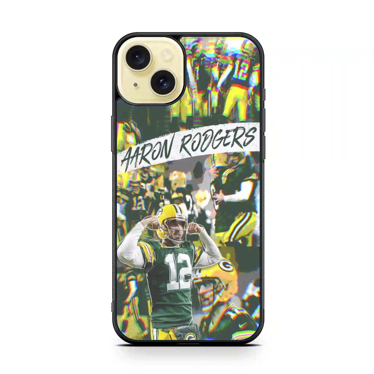 Aaron Rodgers Vintage iPhone 15 Plus Case