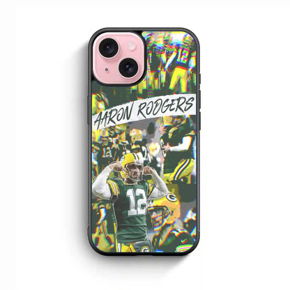 Aaron Rodgers Vintage iPhone 15 Case