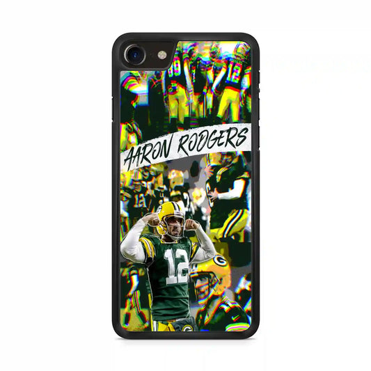 Aaron Rodgers Vintage iPhone SE 2020 Case