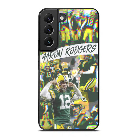 Aaron Rodgers Vintage Samsung Galaxy S22 Plus Case