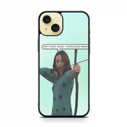 Allison Argent Colorful iPhone 15 Plus Case