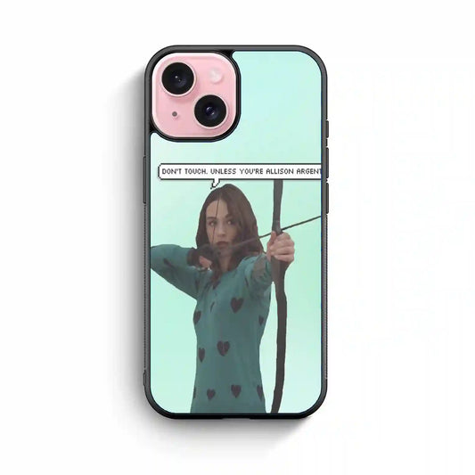 Allison Argent Colorful iPhone 15 Case