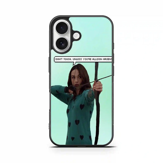 Allison Argent Colorful iPhone 16 Case