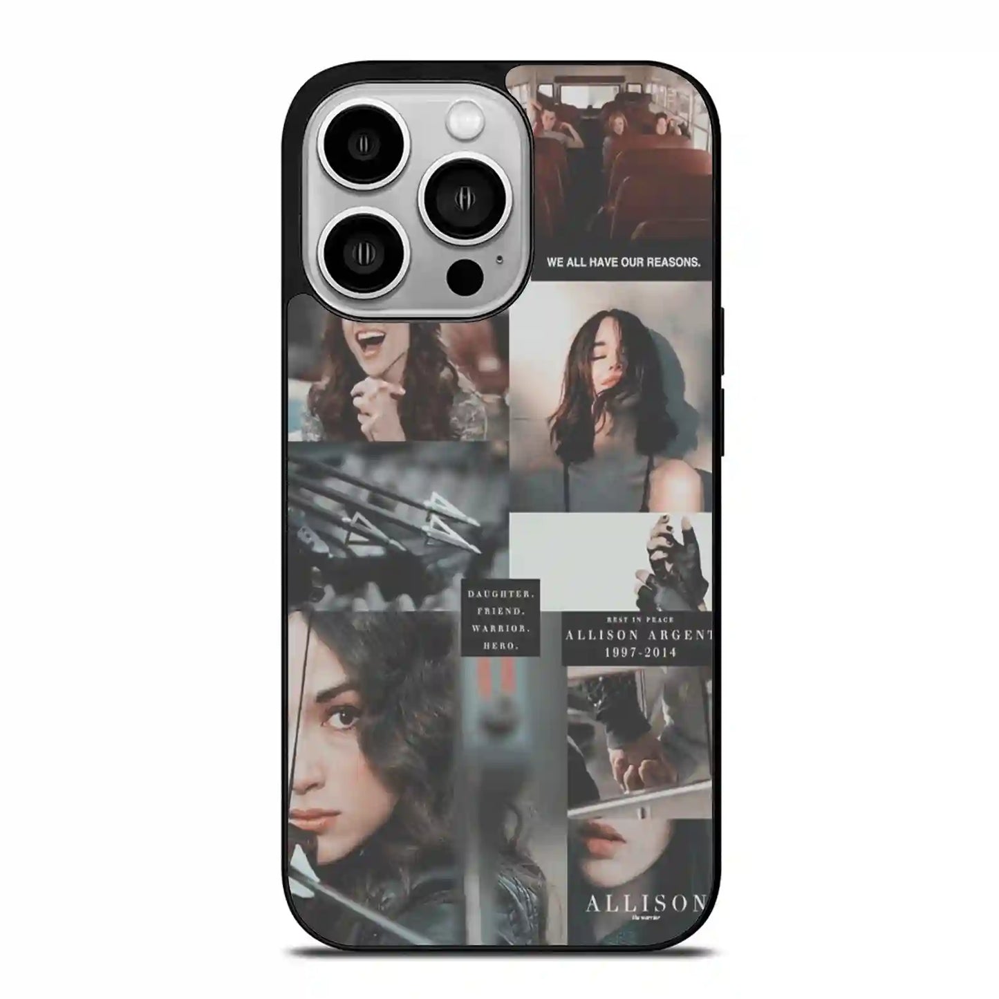 Allison Argent Cool iPhone 14 Pro Case