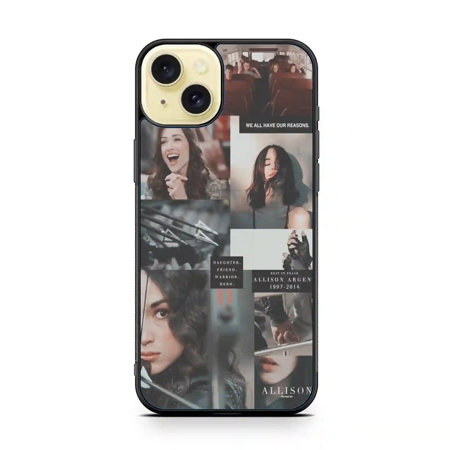 Allison Argent Cool iPhone 15 Plus Case