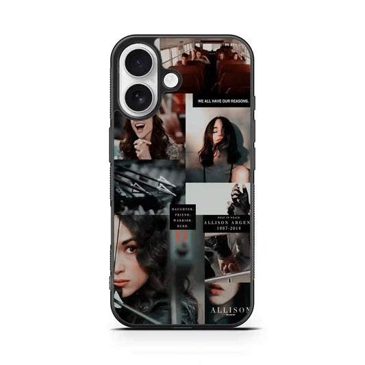 Allison Argent Cool iPhone 16 Case