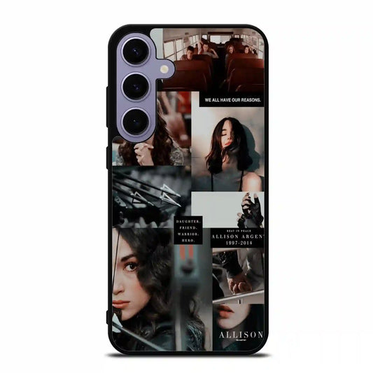 Allison Argent Cool Samsung Galaxy S24 FE Case