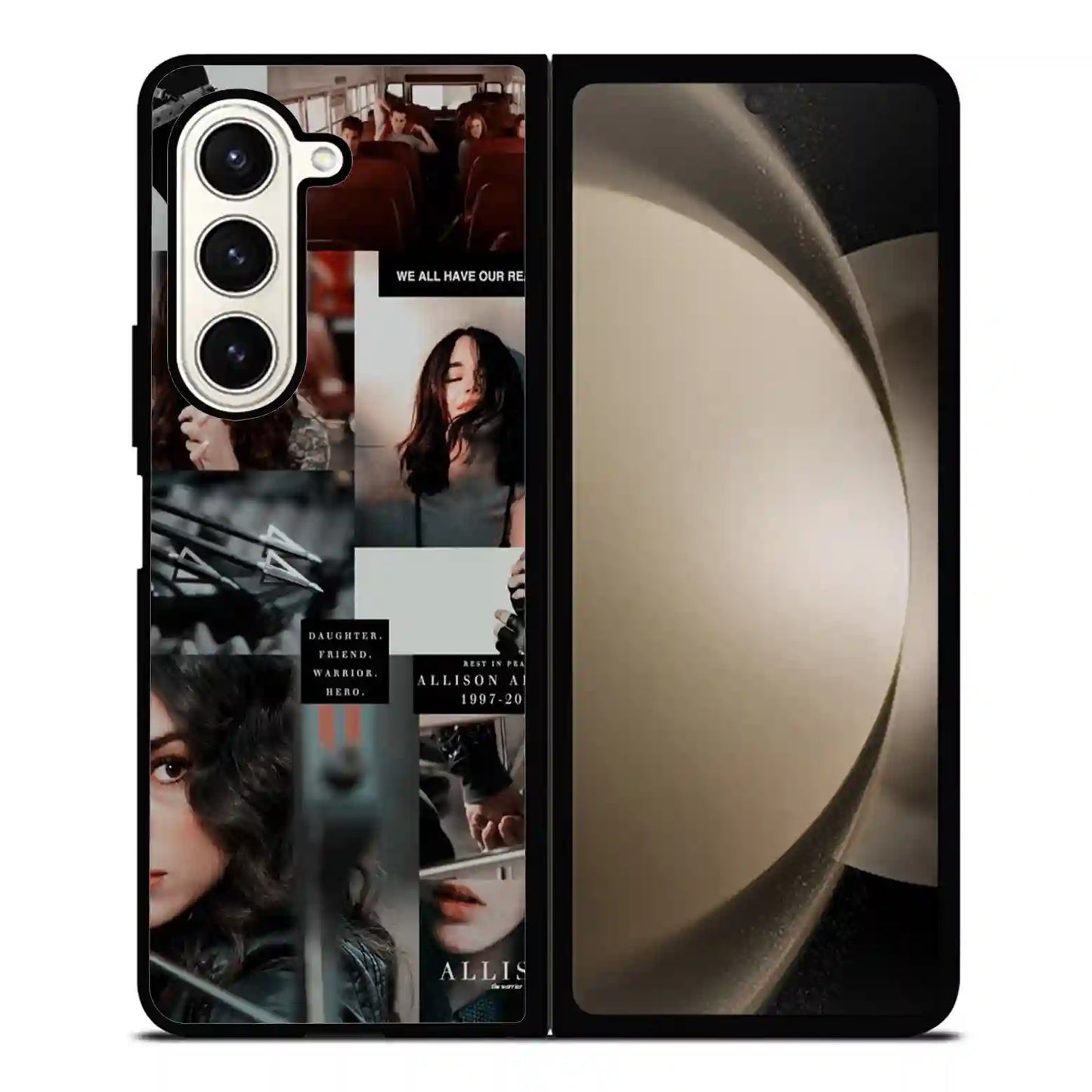 Allison Argent Cool Samsung Z5 Fold Case