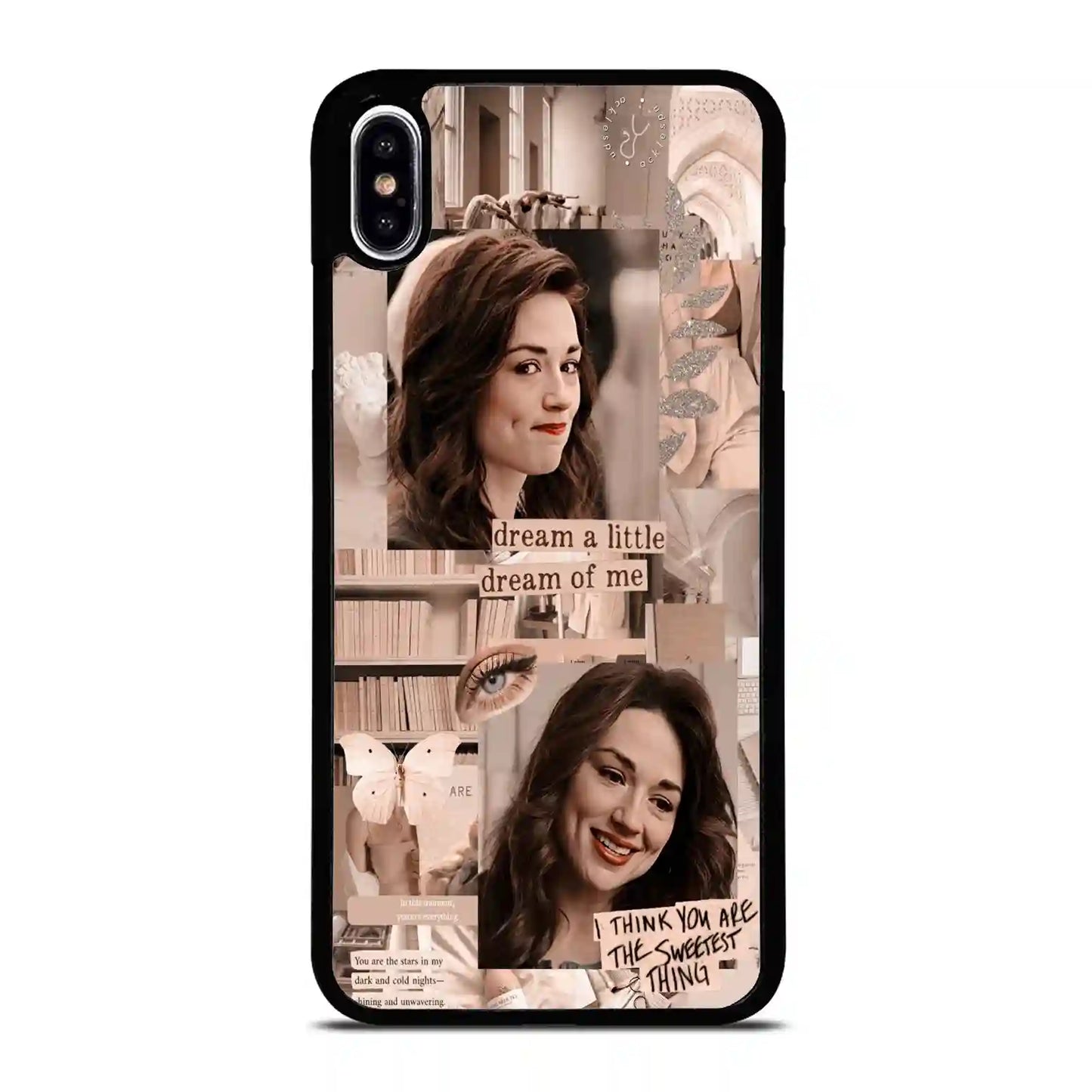 Allison Argent Cute iPhone XS Max Case