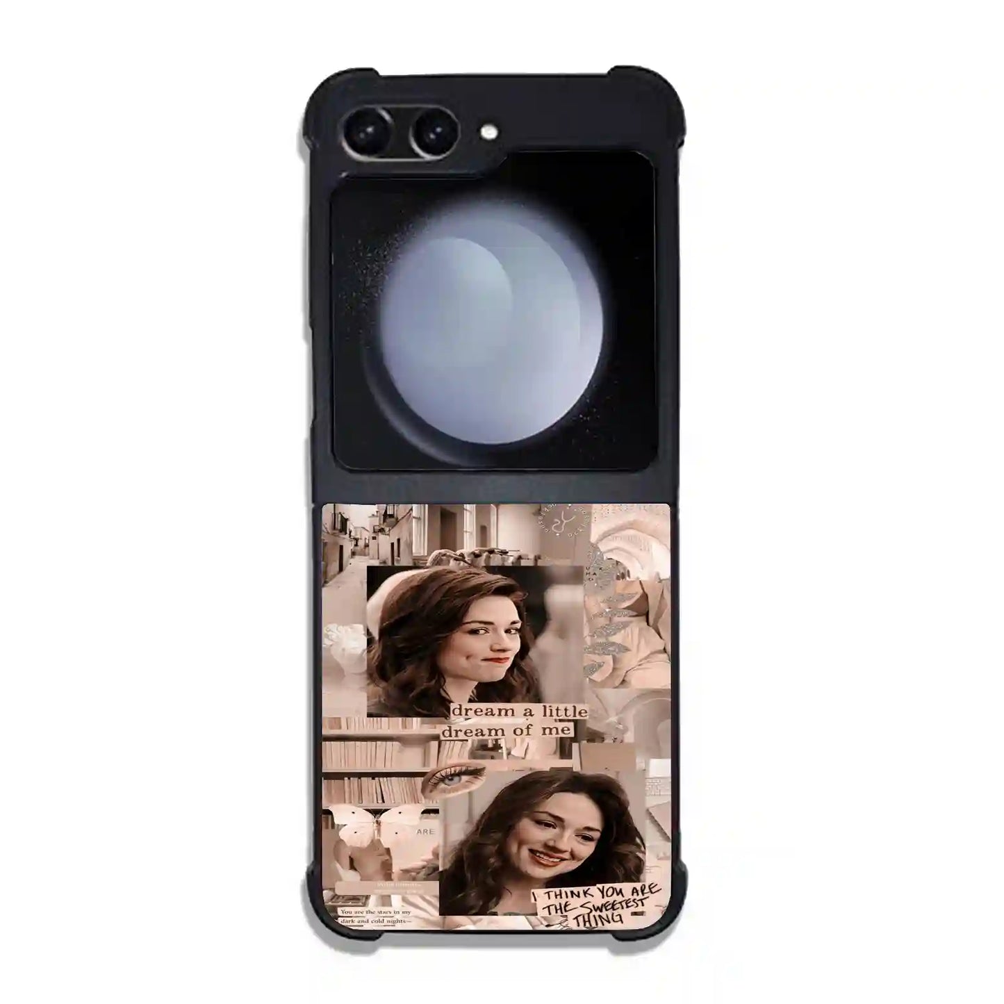 Allison Argent Cute Samsung Z6 Flip Case