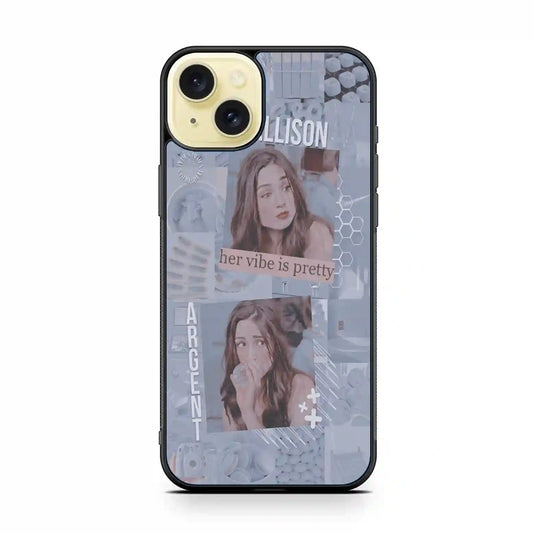 Allison Argent iPhone 15 Plus Case