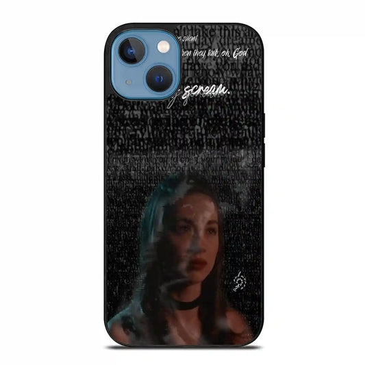 Allison Argent Look iPhone 14 Case