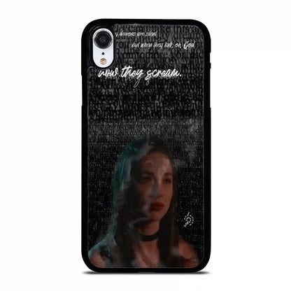 Allison Argent Look iPhone XR Case