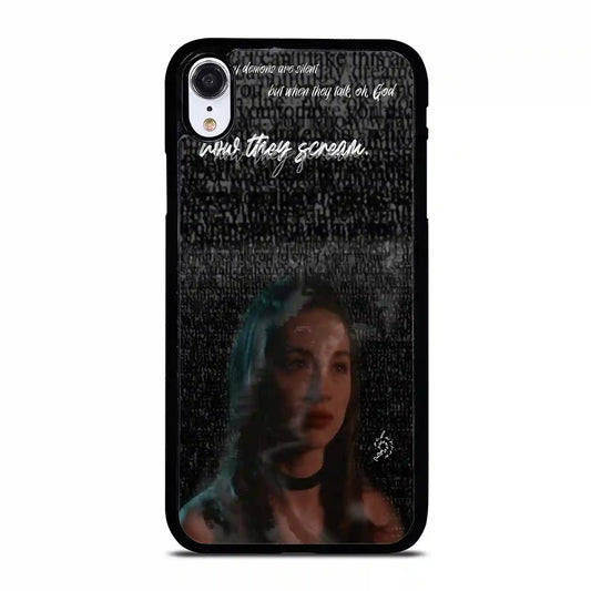 Allison Argent Look iPhone XR Case