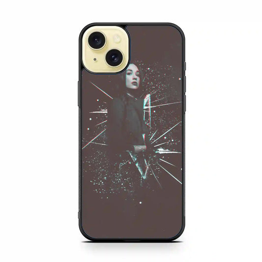 Allison Argent Personalized iPhone 15 Plus Case