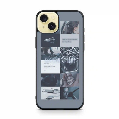 Allison Argent Retro iPhone 15 Plus Case