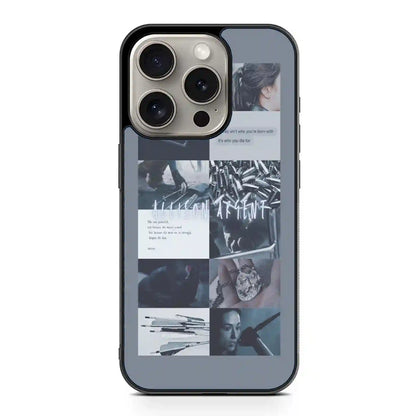 Allison Argent Retro iPhone 15 Pro Max Case