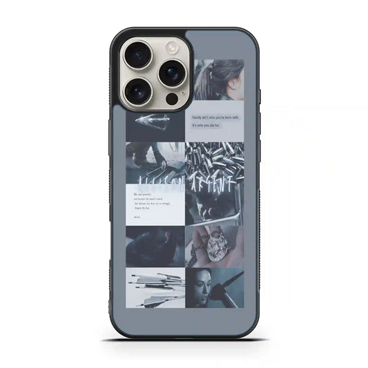 Allison Argent Retro iPhone 16 Pro Case