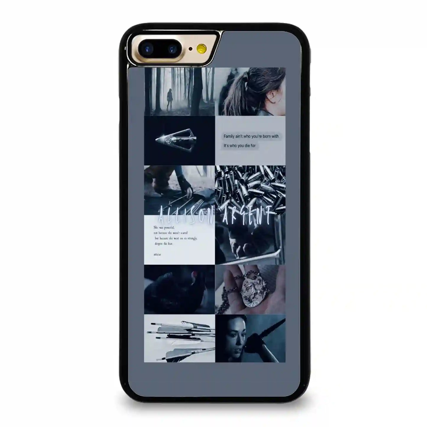 Allison Argent Retro iPhone 7-8 Plus Case