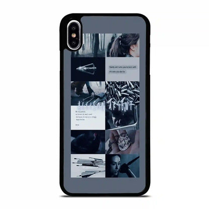 Allison Argent Retro iPhone XS Max Case