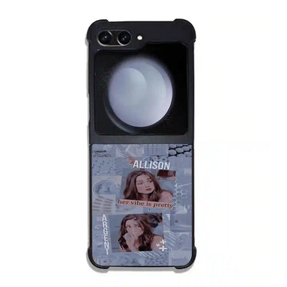 Allison Argent Samsung Z6 Flip Case