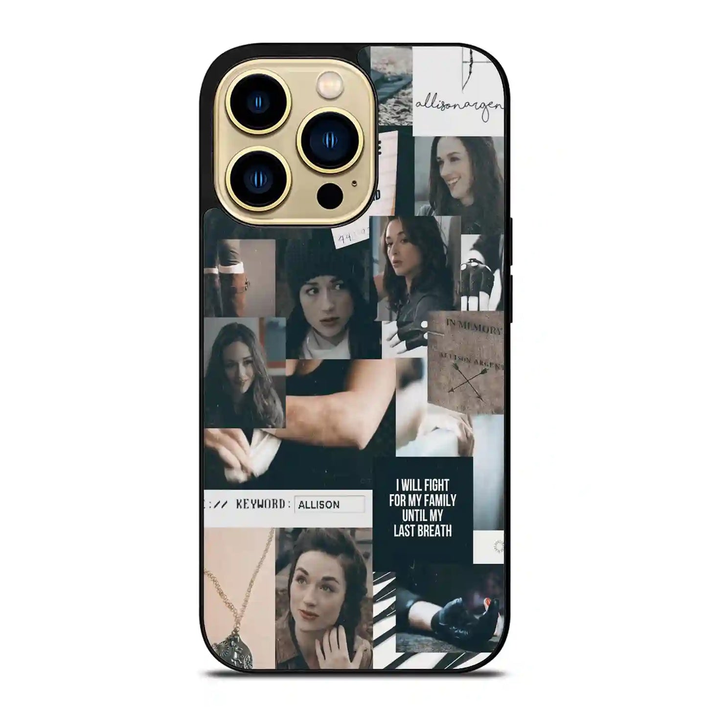 Allison Argent Vintage iPhone 14 Pro Max Case