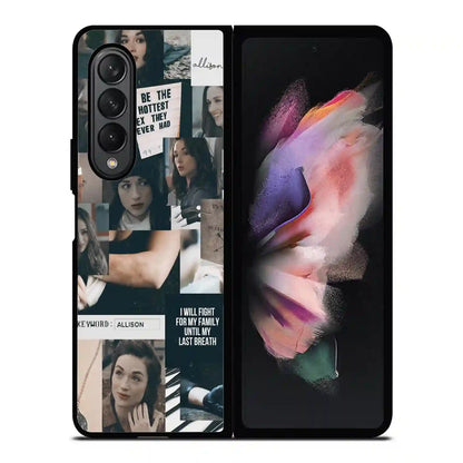 Allison Argent Vintage Samsung Z3 Fold Case