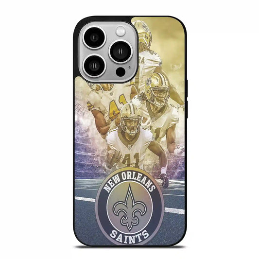 Alvin Kamara Akcolorretro iPhone 14 Pro Case