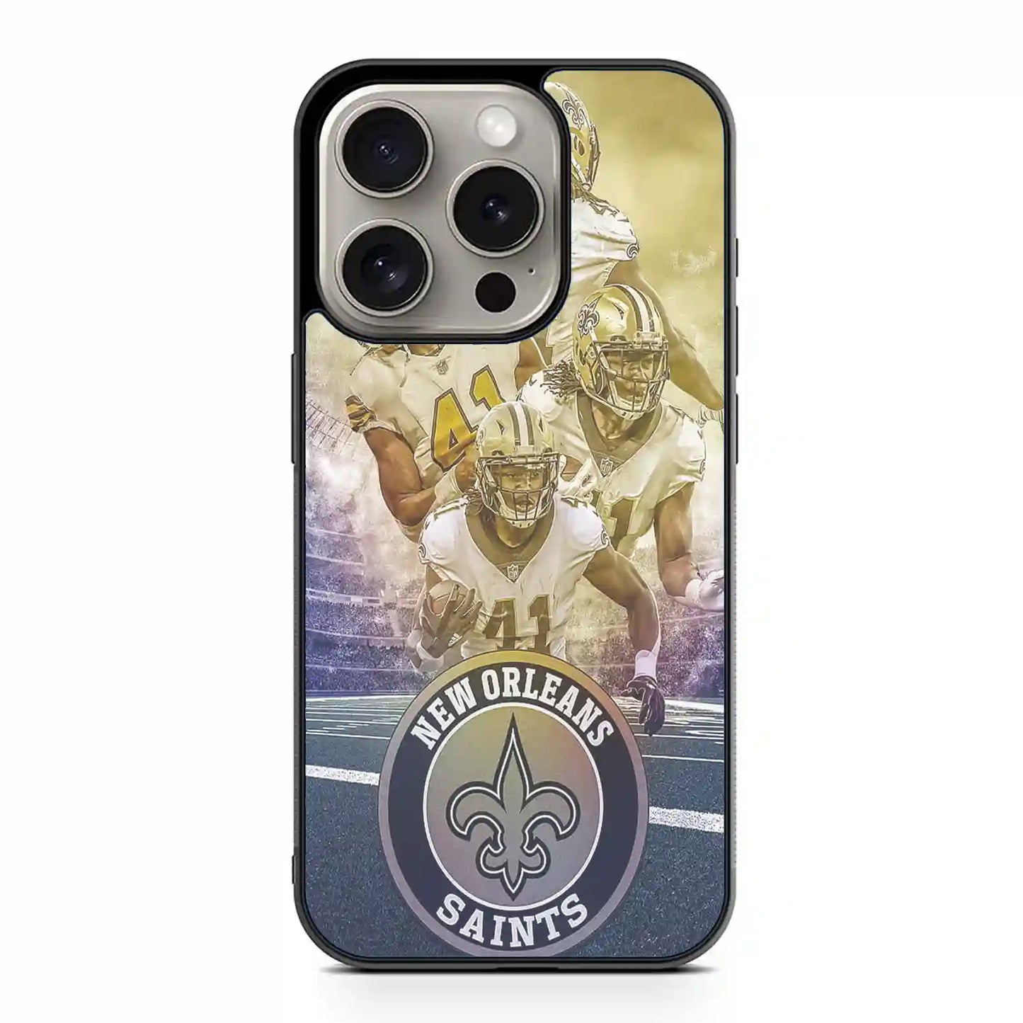 Alvin Kamara Akcolorretro iPhone 15 Pro Max Case