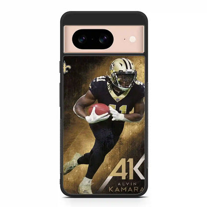 Alvin Kamara Akcolorretro New Orleans Google Pixel 8 Case