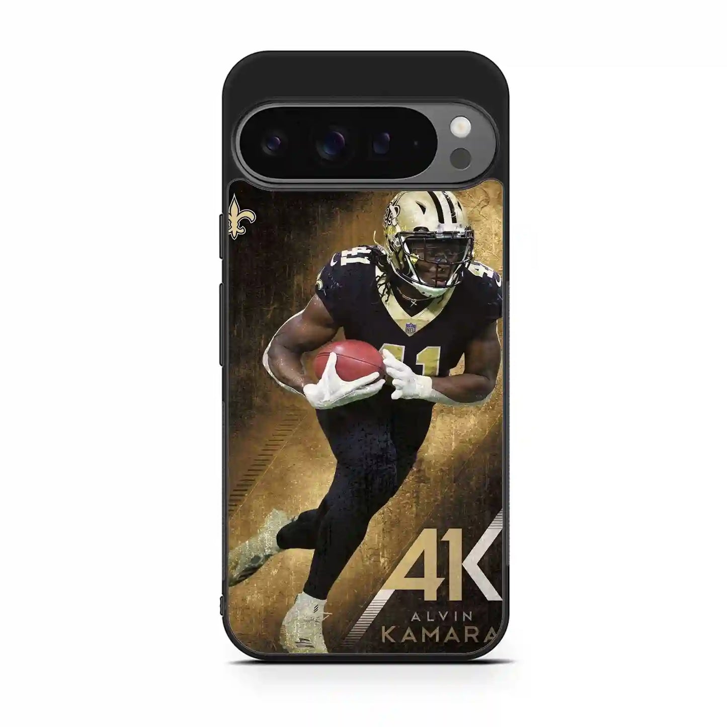 Alvin Kamara Akcolorretro New Orleans Google Pixel 9 Pro Case