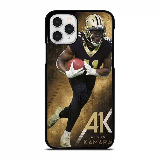 Alvin Kamara Akcolorretro New Orleans iPhone 11 Pro Max Case