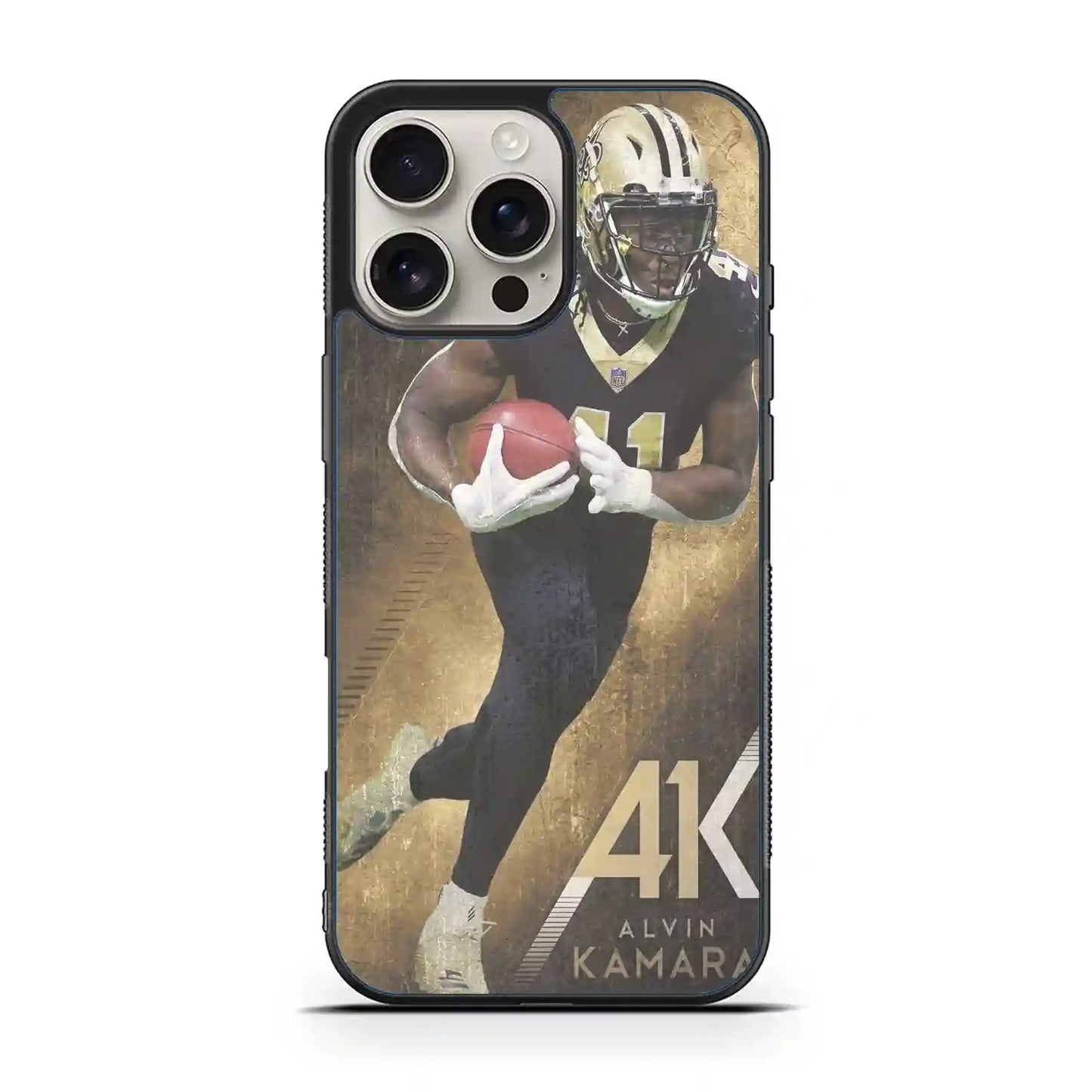 Alvin Kamara Akcolorretro New Orleans iPhone 16 Pro Case